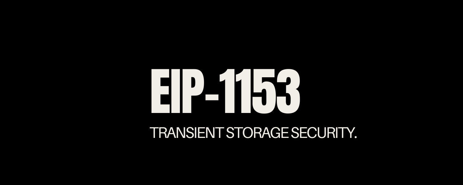 A look into transient storage’s possible security and coding mistakes.
